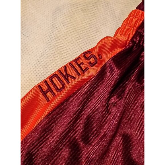 Virginia Tech Hokies Athletic Shorts L Polyester Mens - Picture 7 of 9